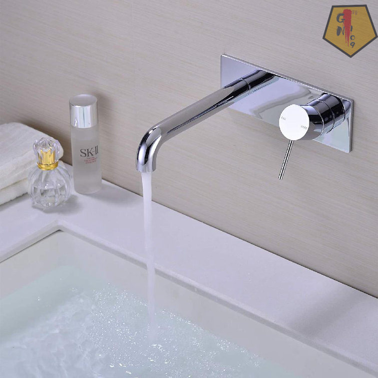 GN109 Wall Mounted Faucet Single Handle Bathroom Faucet Wayfair Canada   Wall Mounted Faucet Single Handle Bathroom Faucet 